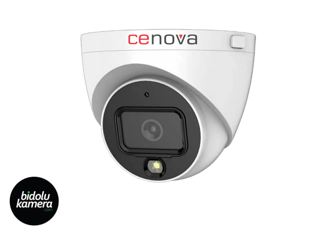 Cenova CN-230DFC AHD/TVI/CVI/CVBS 2MP 2.8MM Güvenlik Kamerası (Renkli Gece Görüş)